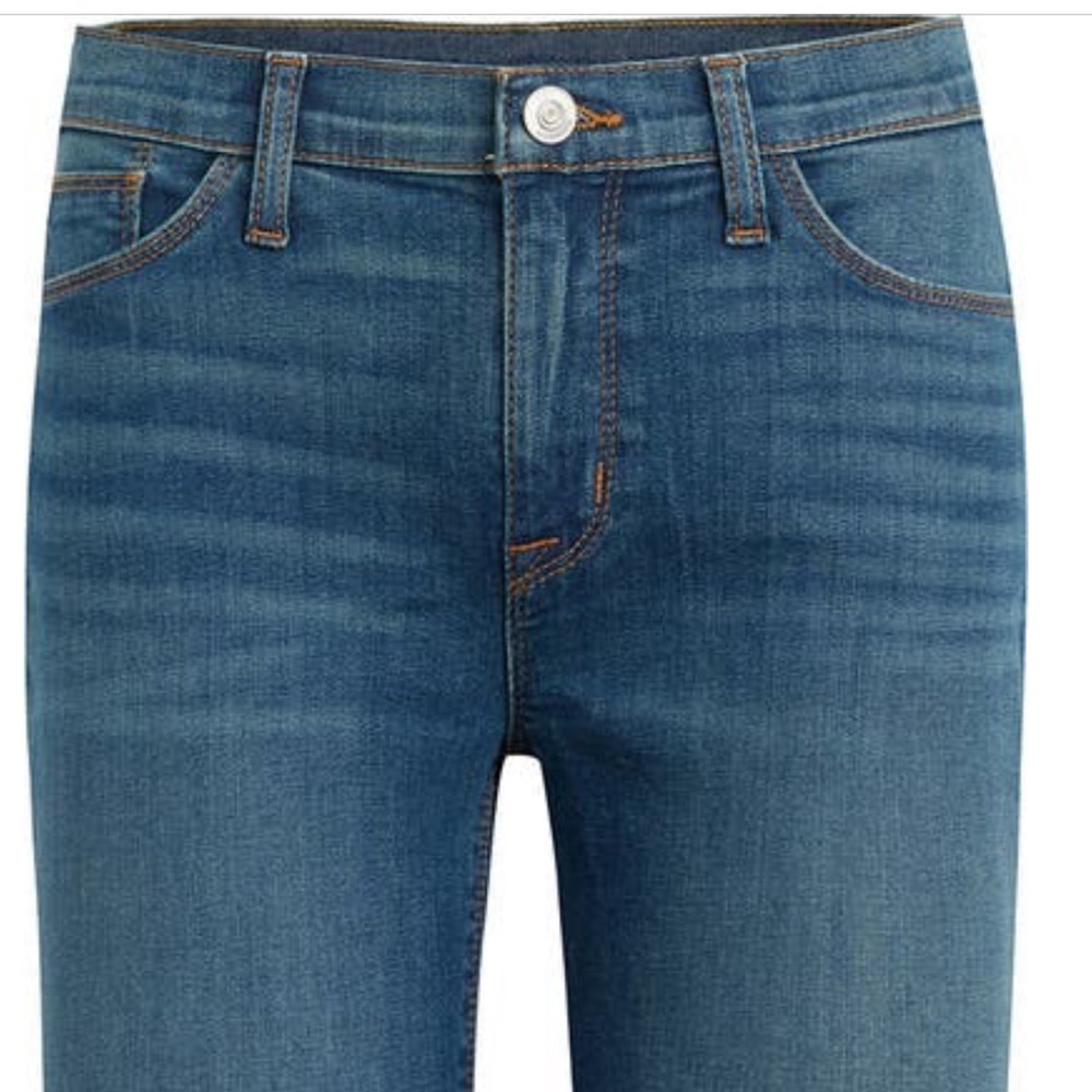 Hudson Jeans - Noa Mid Rise Straight Crop Jeans - Sz 27 - Picture 2 of 6